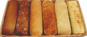 Subway Breads Menu 