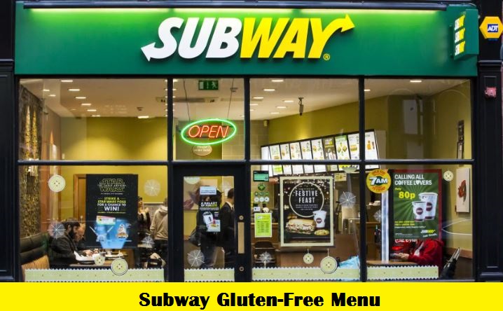 Subway Gluten-Free Menu 