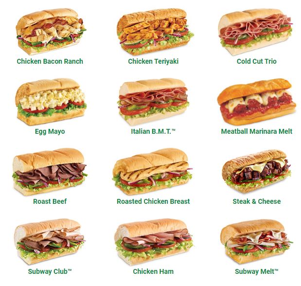 subway melt sandwich